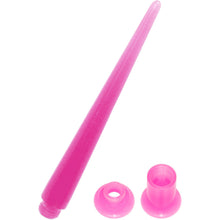 将图片加载到图库查看器,4G Pink 2-in1 Acrylic Screw Fit Interchangeable Plug Tunnel