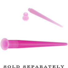 将图片加载到图库查看器,4G Pink 2-in1 Acrylic Screw Fit Interchangeable Plug Tunnel