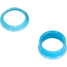 Load image into Gallery viewer, 20mm Blue 2-in-1 Acrylic Screw Fit Interchangeable Plug Tunnel