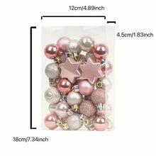 将图片加载到图库查看器,33-Pieces: Christmas Glitter Star Tree Topper