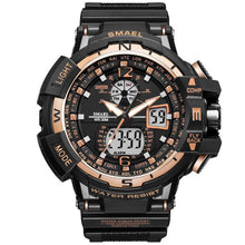 将图片加载到图库查看器,NEW Modern RED Sport Watch For Men and Woman With LED Digital Quartz Display Men's Top Brand Luxury Digital-watch Relogio Masculino In Army Military Popular Design Waterproof 50M