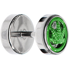 将图片加载到图库查看器,Anodized Titanium Green Pot Leaf Cheater Plug