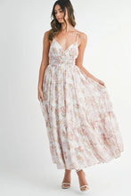 将图片加载到图库查看器,Floral Print Tiered Cami Maxi Summer Dress – Floral Maxi Dress, Tiered Maxi Dress, Cami Maxi Dress, Breezy Summer Dress, Bohemian Maxi Dress