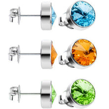 将图片加载到图库查看器,5mm Stainless Steel Round Stud Earring