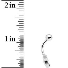 Load image into Gallery viewer, Brilliance Gem Rainbow Flag Belly Ring