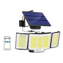 Load image into Gallery viewer, 348 LED Motion Sensor Solar Lights Outdoor with Remote Control