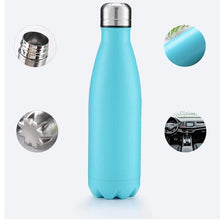 将图片加载到图库查看器,350/500/750/1000ml Double Wall Stainless Steel Water Bottle Thermos Bottle Keep Hot and Cold Insulated Vacuum Flask Sport Stainless Steel Double Wall Insulated Water Bottle for Travel