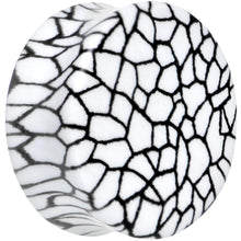 Load image into Gallery viewer, Snake Skin Glow in the Dark Saddle Plug 2G to 1 Inch