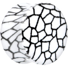 Load image into Gallery viewer, Snake Skin Glow in the Dark Saddle Plug 2G to 1 Inch
