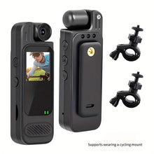 将图片加载到图库查看器,Premium Portable Body Camera Recorder – HD, SD Card Compatible