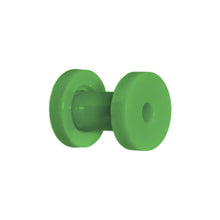 Load image into Gallery viewer, 6G Acrylic Neon Green Screw Fit Tunnel Plug