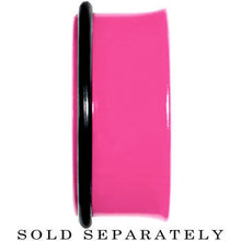 Load image into Gallery viewer, 0G Acrylic Neon Pink Plug