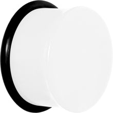 将图片加载到图库查看器,3/4 Acrylic Neon White Plug