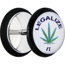 将图片加载到图库查看器,Legalize Pot Leaf Cheater Plug