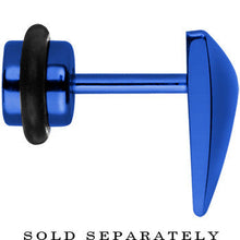 将图片加载到图库查看器,Blue Titanium Triangle Cheater Plug