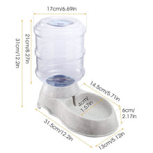 Load image into Gallery viewer, 3.5L/1 Gal Pet Water Dispenser Self-Dispensing