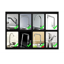 Load image into Gallery viewer, 360 Degree Kitchen Sink Tap Faucet Extender, Universal Stainless Steel Faucet Extender with Flexible Swivel Tap Aerator Hose, 2 Water Outlet Modes, Faucet Extender Water Saving Bathroom Kitchen Accessories