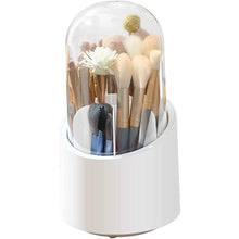 Load image into Gallery viewer, 360-Degree Rotating Dustproof Makeup Brush Organizer