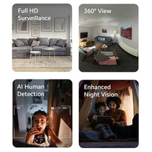 Load image into Gallery viewer, 360 Full HD Wi-fi Wireless IP CCTV Security Camera