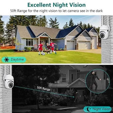 Load image into Gallery viewer, 360 Full HD Wi-fi Wireless IP CCTV Security Camera