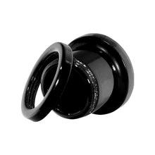 Load image into Gallery viewer, 0G Pink Ferido Crystal Acrylic Screw Fit Tunnel
