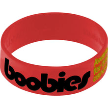 将图片加载到图库查看器,Red Black Boobies Awareness for Breast Cancer Bracelet