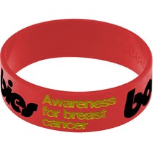 将图片加载到图库查看器,Red Black Boobies Awareness for Breast Cancer Bracelet