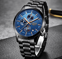 Load image into Gallery viewer, Men's Waterproof Watch With Chronometers And Date Display Unique Design Perfect Gift