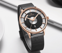 Load image into Gallery viewer, Universal Waterproof Modern Luxury Watch Stainless Steel Hardlex Glass Excellent Design Perfect Gift For Him