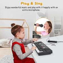 Load image into Gallery viewer, 37 Keys Digital Music Electronic Keyboard Instrument with Microphone