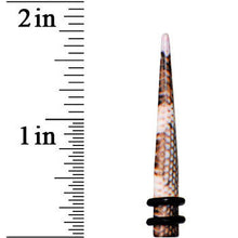 将图片加载到图库查看器,4G Blushing Snake Skin Acrylic Taper