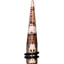将图片加载到图库查看器,0G Blushing Snake Skin Acrylic Taper