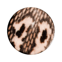 Load image into Gallery viewer, 4G Blushing Snake Skin Acrylic Saddle Plug