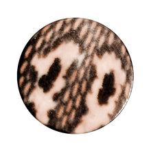 Load image into Gallery viewer, 2G Blushing Snake Skin Acrylic Saddle Plug