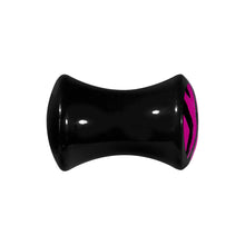 Load image into Gallery viewer, 2G Acrylic Pink Black Zebra Saddle Plug