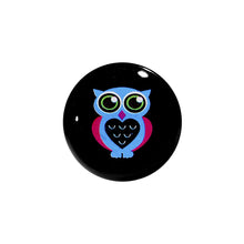 将图片加载到图库查看器,9/16 Acrylic Heart Owl Saddle Plug