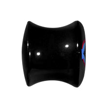 将图片加载到图库查看器,9/16 Acrylic Heart Owl Saddle Plug
