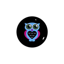 将图片加载到图库查看器,5/8 Acrylic Heart Owl Saddle Plug