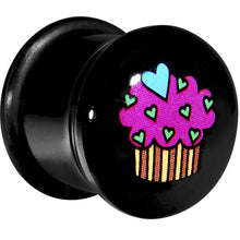 将图片加载到图库查看器,1/2 Acrylic Single Flare Heart Sprinkle Cupcake Plug