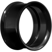 Load image into Gallery viewer, 7/8 Black Double Flare Internally Threaded Tunnel