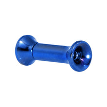 Load image into Gallery viewer, 10G Royal Blue Anodized Titanium Screw Fit Tunnel
