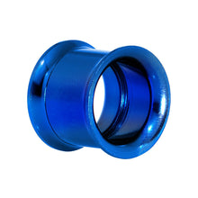 将图片加载到图库查看器,13mm Royal Blue Anodized Titanium Screw Fit Tunnel