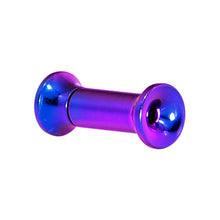 将图片加载到图库查看器,8G Purple Anodized Titanium Screw Fit Tunnel