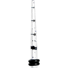 Load image into Gallery viewer, 8G Clear Acrylic Glitter Black Star Confetti Taper