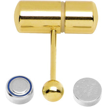 将图片加载到图库查看器,Gold Titanium LIX Vibrator Tongue Ring