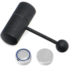 Load image into Gallery viewer, Matte Black Titanium LIX Vibrator Tongue Ring