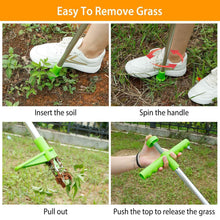 Load image into Gallery viewer, 38.98" Weed Puller Twister Stand Up Root Removal