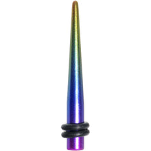 将图片加载到图库查看器,6G Acrylic Electric Rainbow Straight Taper