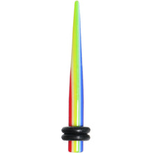 将图片加载到图库查看器,6G Acrylic Retro Rainbow Straight Taper