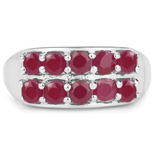 将图片加载到图库查看器,1.30 Carat Genuine Ruby .925 Sterling Silver Ring